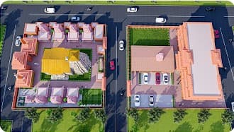 Dakshineswar Kedarnath Aerial Layout