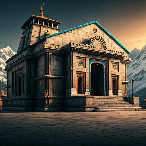 Dakshineswar Kedarnath temple exterior